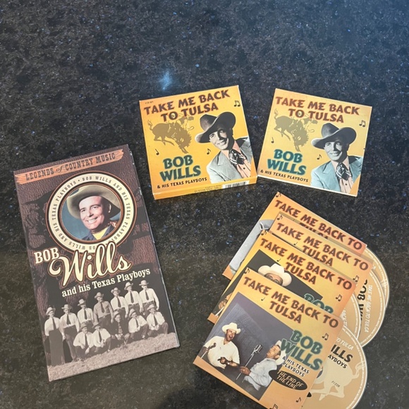 Bob Wills and His Texas Playboys - 2 CD sets - 8 CDs - 214 Songs - Picture 2 of 7